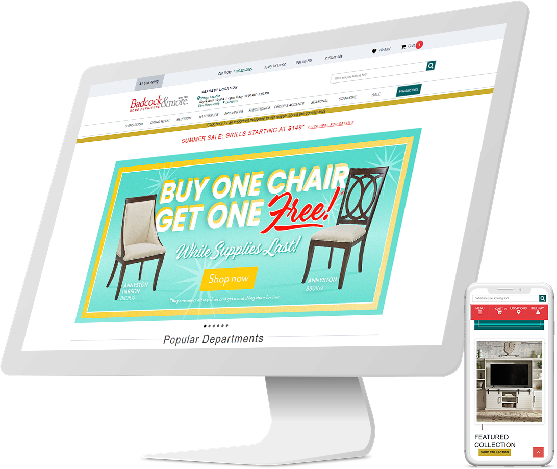 Badcock’s eSTORIS site Hits Milestones During Pandemic STORIS