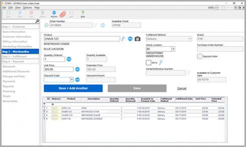 Furniture Store Point of Sale Software for Retailers | STORIS