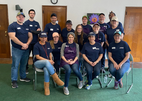 The STORIS Team Volunteers at a Soup Kitchen