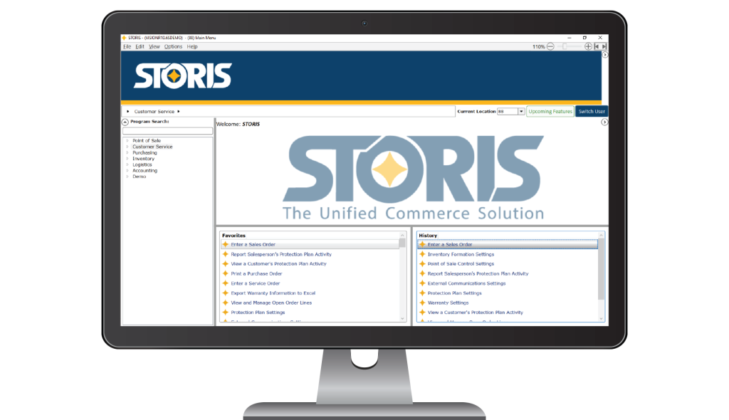 STORIS ERP for Furniture Retailers